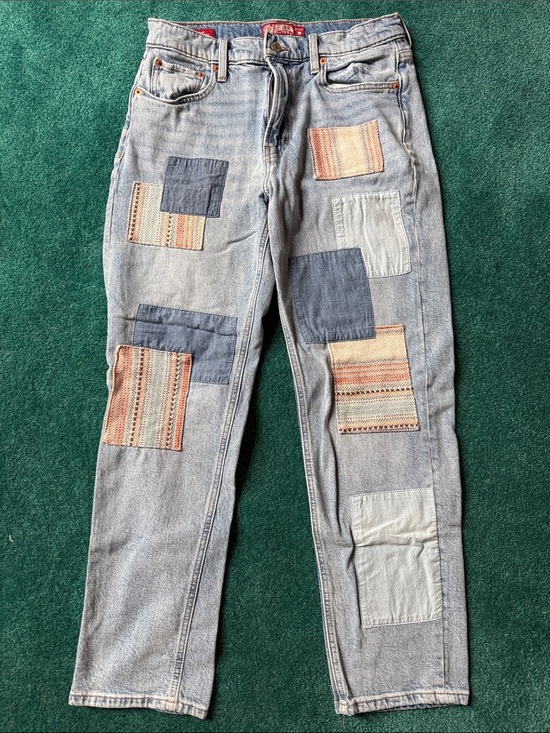 Lucky Brand Denim - Lucky Brand Patchwork light blue jeans